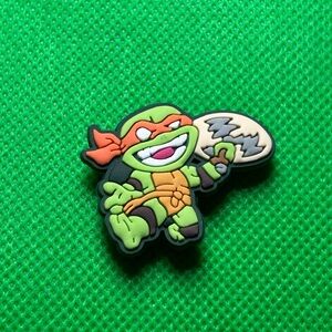 🌼 (5/$10 or 10/$15) NEW “90’s Teenage Mutant Ninja Turtles” Croc Shoe Charm TMNT